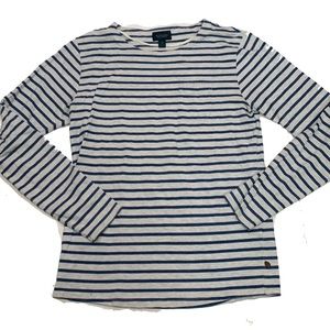 M / Scotch and soda striped long sleeve t shirt